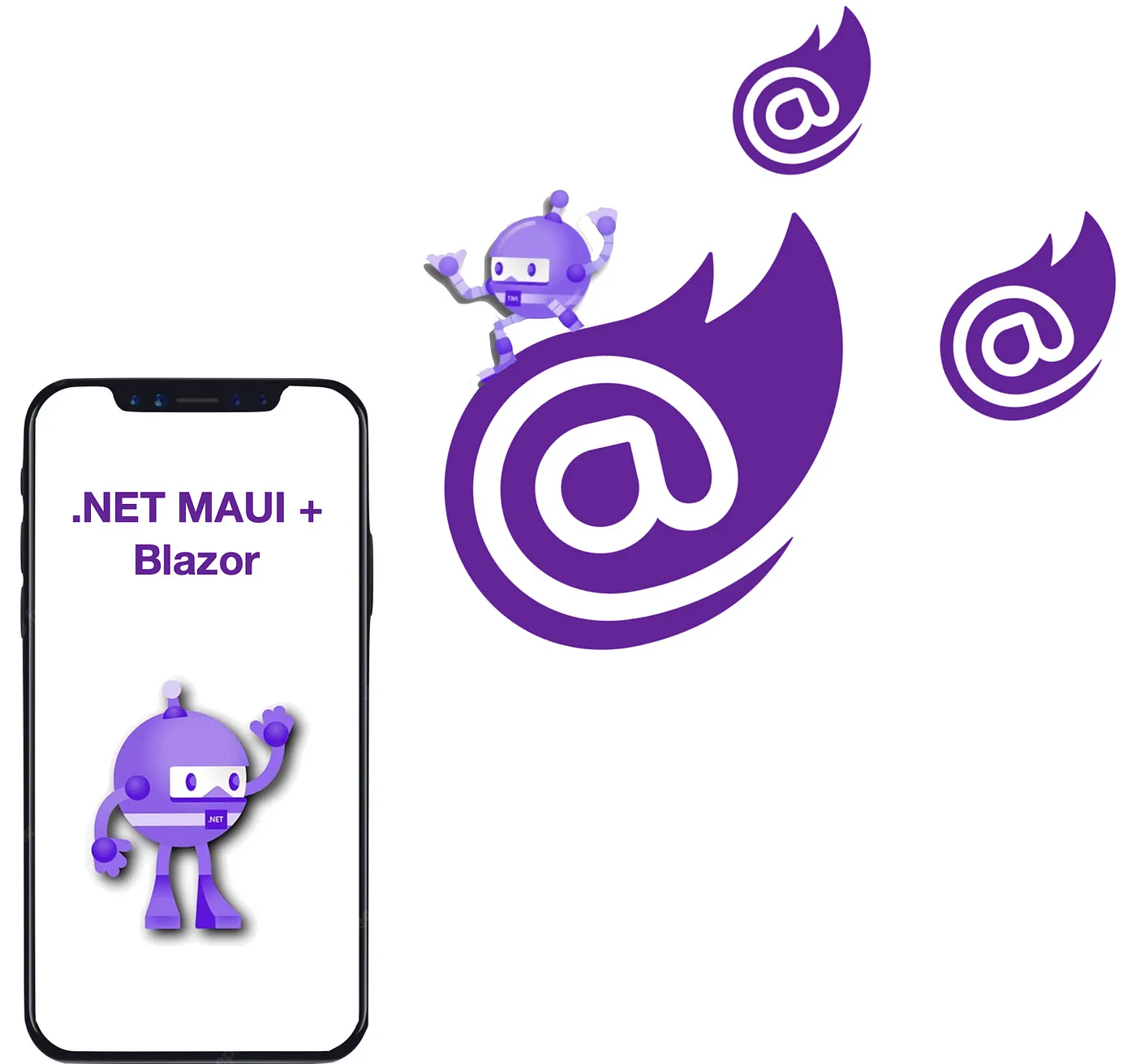 .NET MAUI Blazor template - Build your UI once