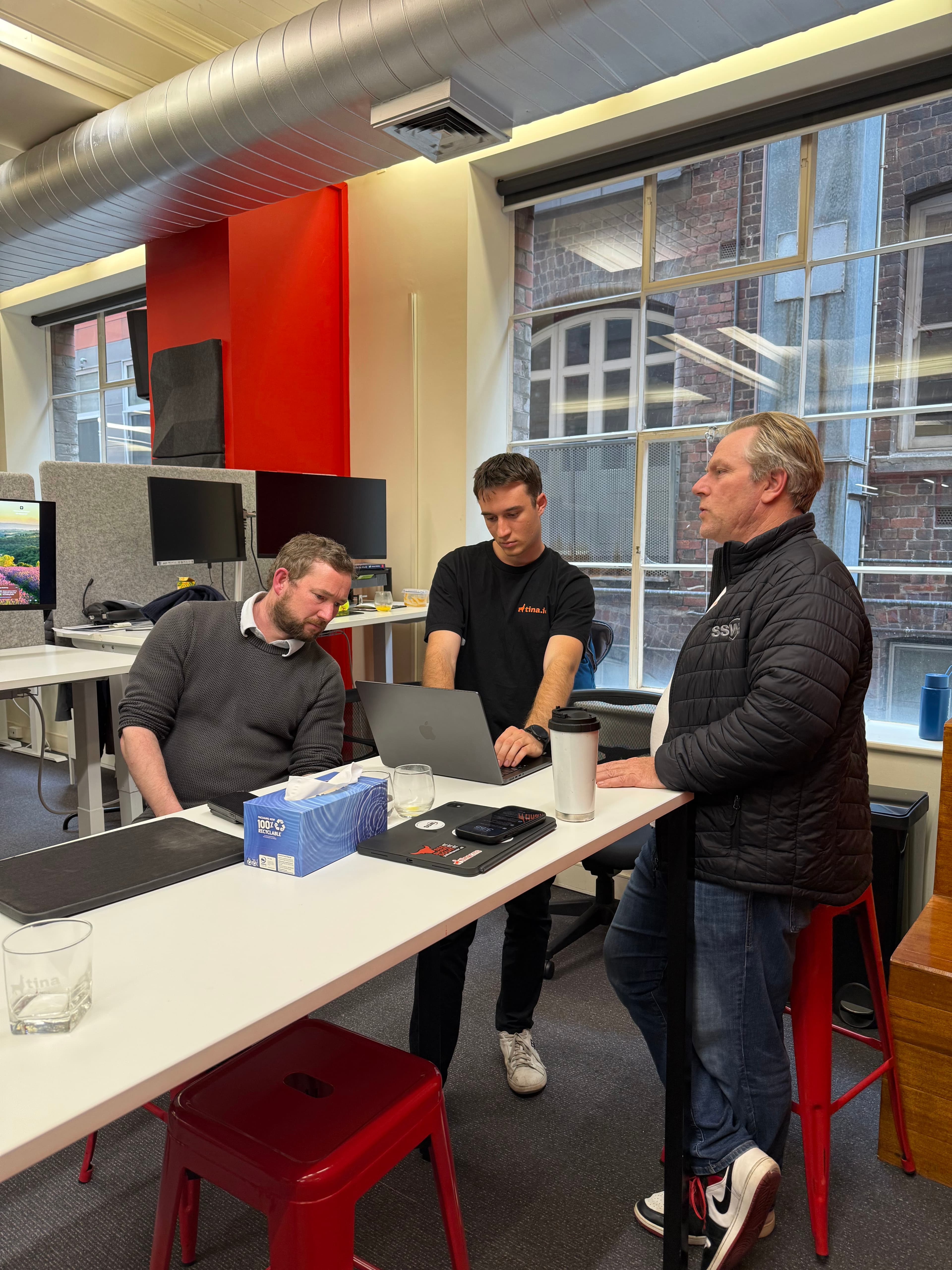 Work on an awesome presentation at SSW Melbourne brainstorming day