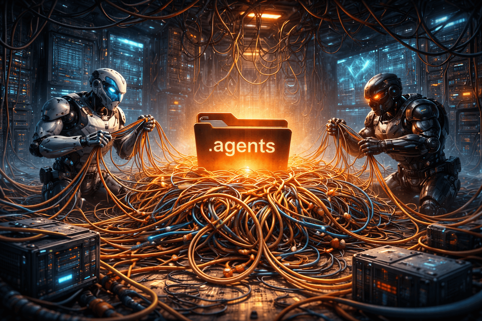Cover image for Solving Agents Config Spaghetti - Making .agents the Source of Truth