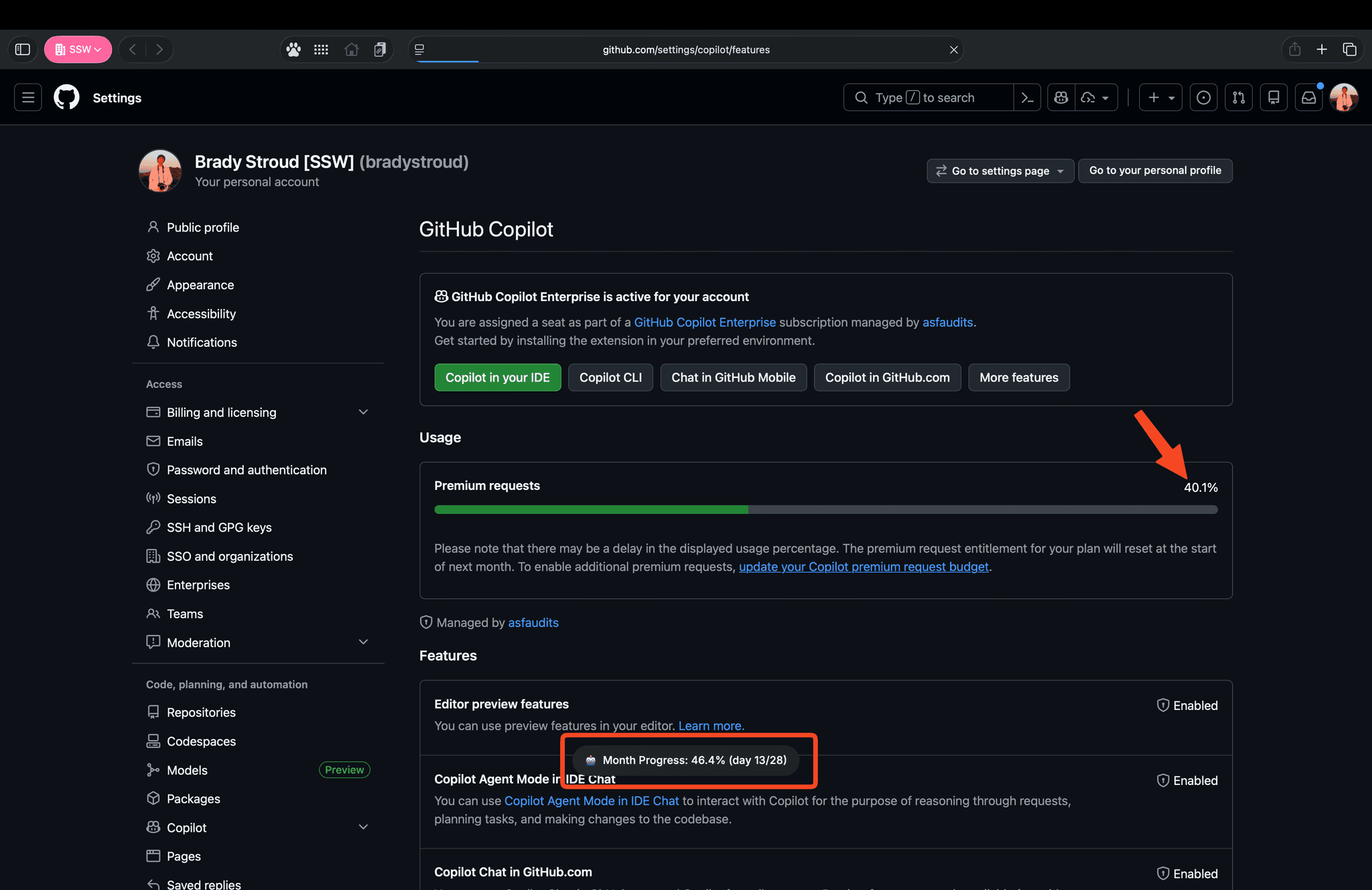 Tracking Copilot Usage Without an API (Raycast + Month Progress)